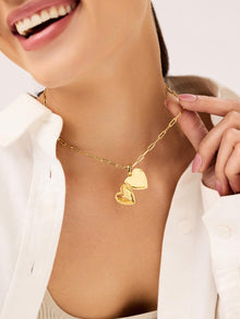 Ana Luisa Jewelry Necklaces Pendant Necklaces Heart Locket Mabel Locket Gold