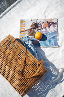 Clara Bag | Woven Rattan