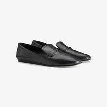 Packshot image of the Grace Loafer—Kidskin in Black | Lead