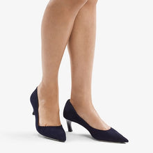 Women | Lillian Pump - Suede | Navy