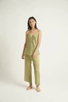 Washable Silk Cami | Burnt Olive