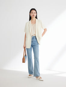 Elegant Mulberry Silk Cami | Beige