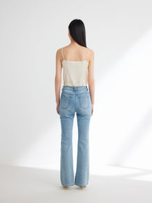 Elegant Mulberry Silk Cami | Beige