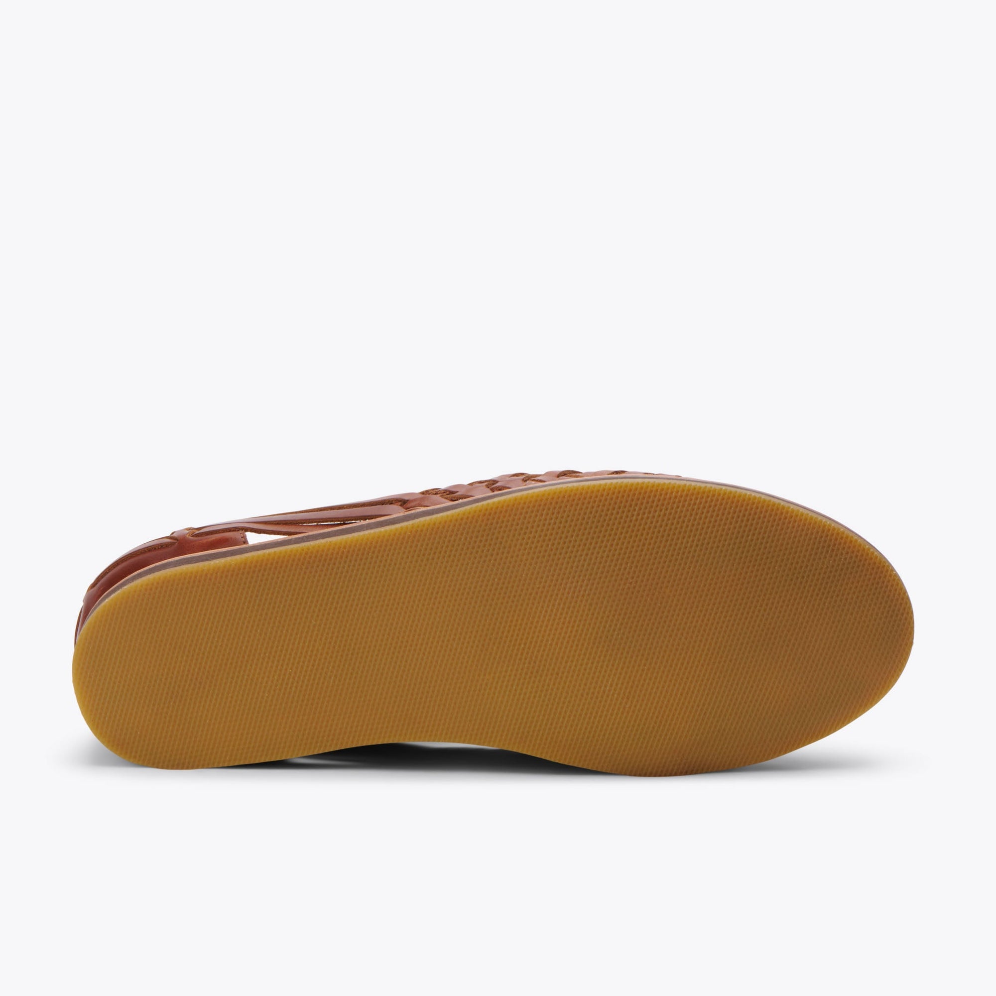 Mens | Leather Huarache Sandal | Brandy