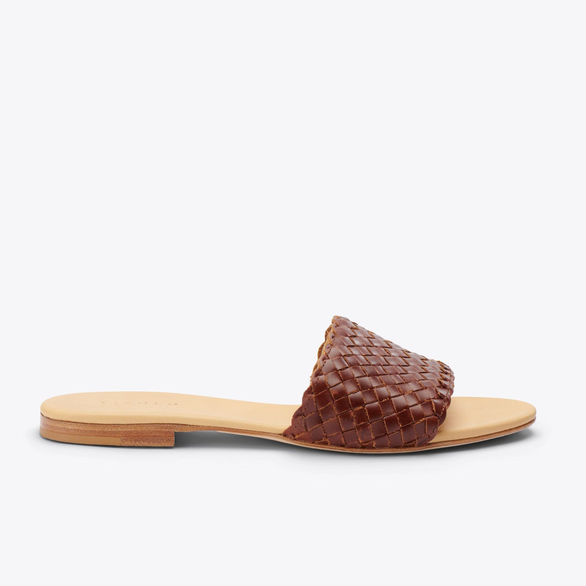 Womens | Isla Woven Slide Sandal Woven | Brandy