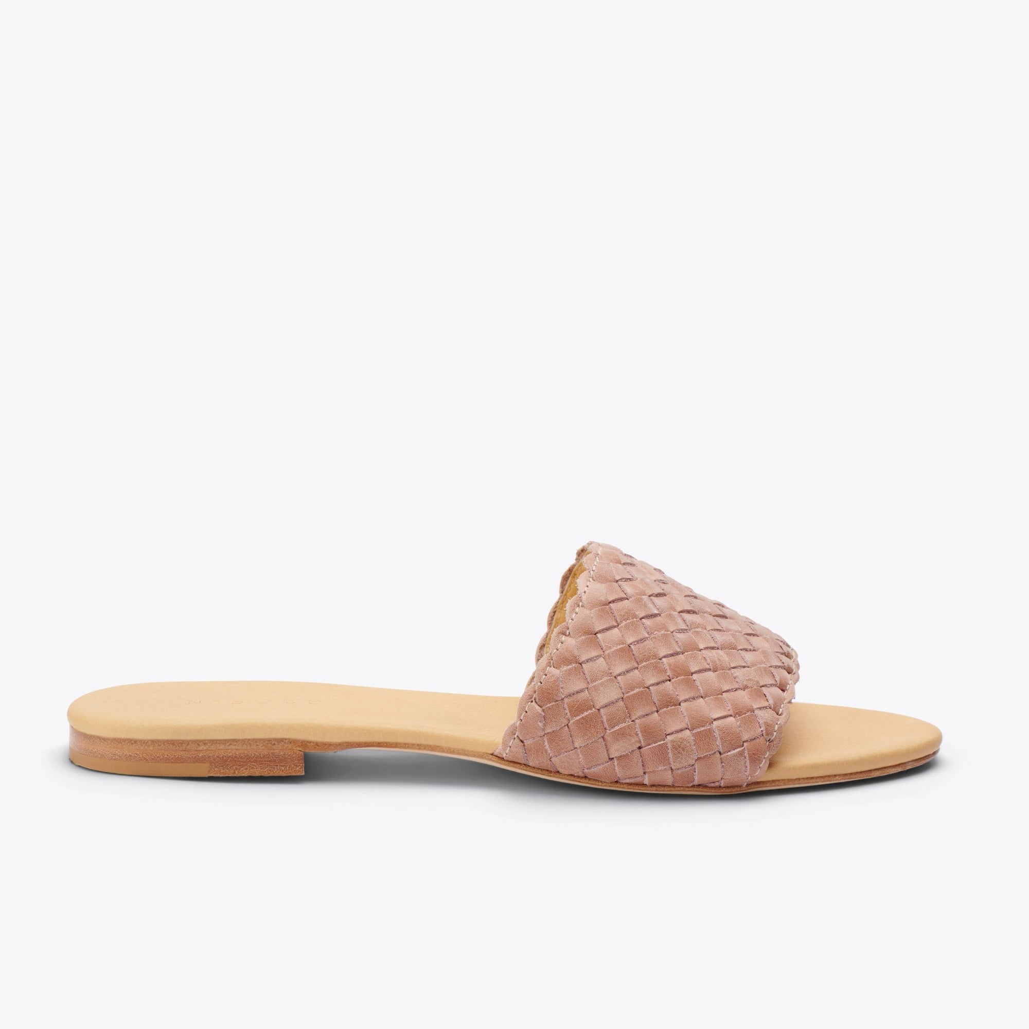 Womens | Isla Woven Slide Sandal Woven | Desert Rose