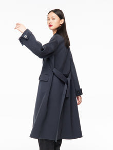 High Quality Wool Coat | Blue