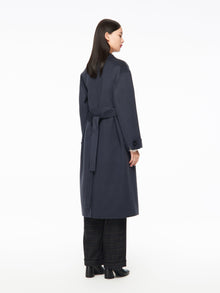 High Quality Wool Coat | Blue
