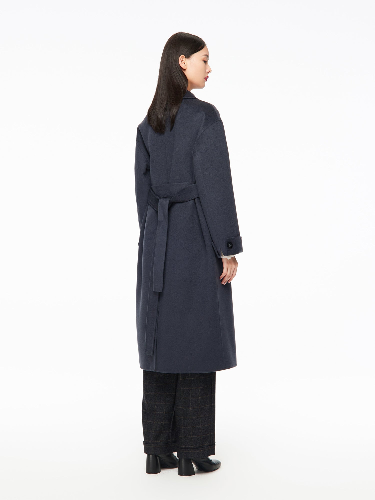 High Quality Wool Coat | Blue