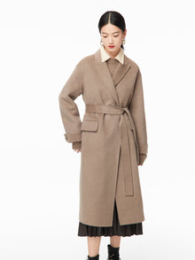 High Quality Wool Coat | Cream White