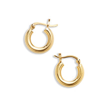 The Small Ravello Hoops | 18KT Gold Vermeil & Sterling Silver