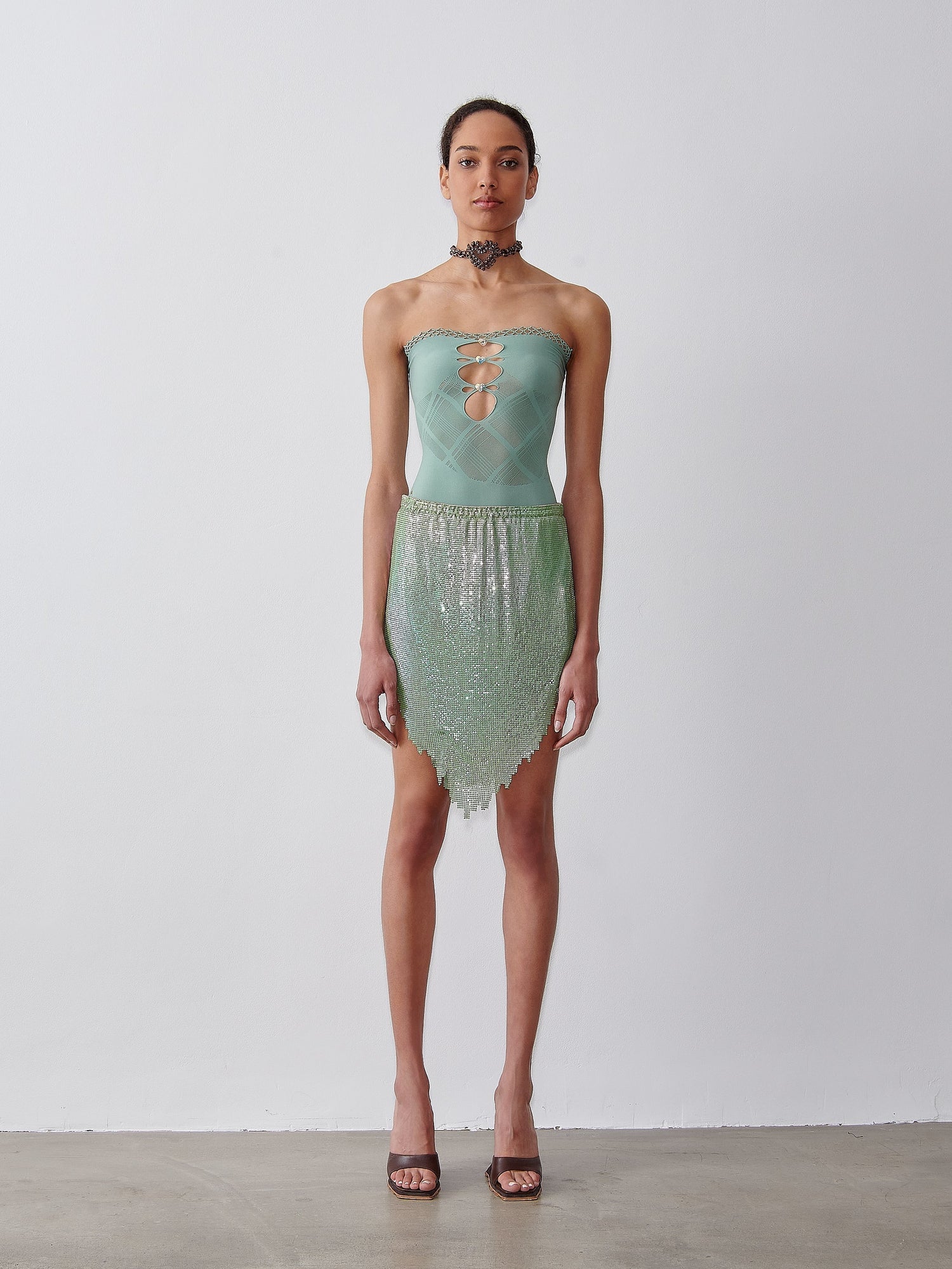 Coco Dress | Malachite Green