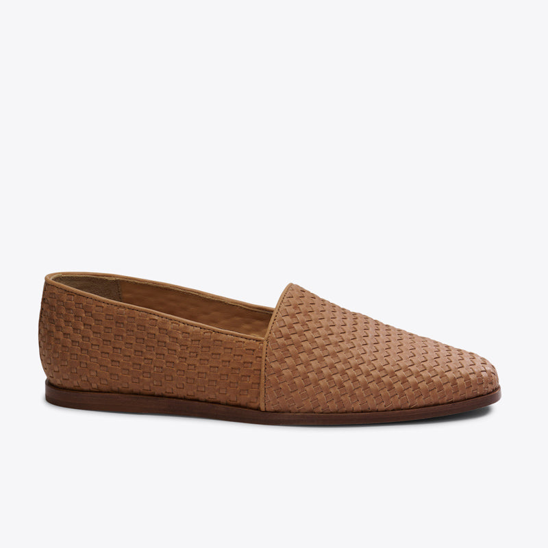 Mens | Alejandro Woven Slip On Woven | Almond