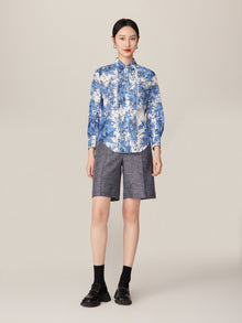Printed Shirt | Blue