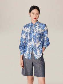 Printed Shirt | Blue