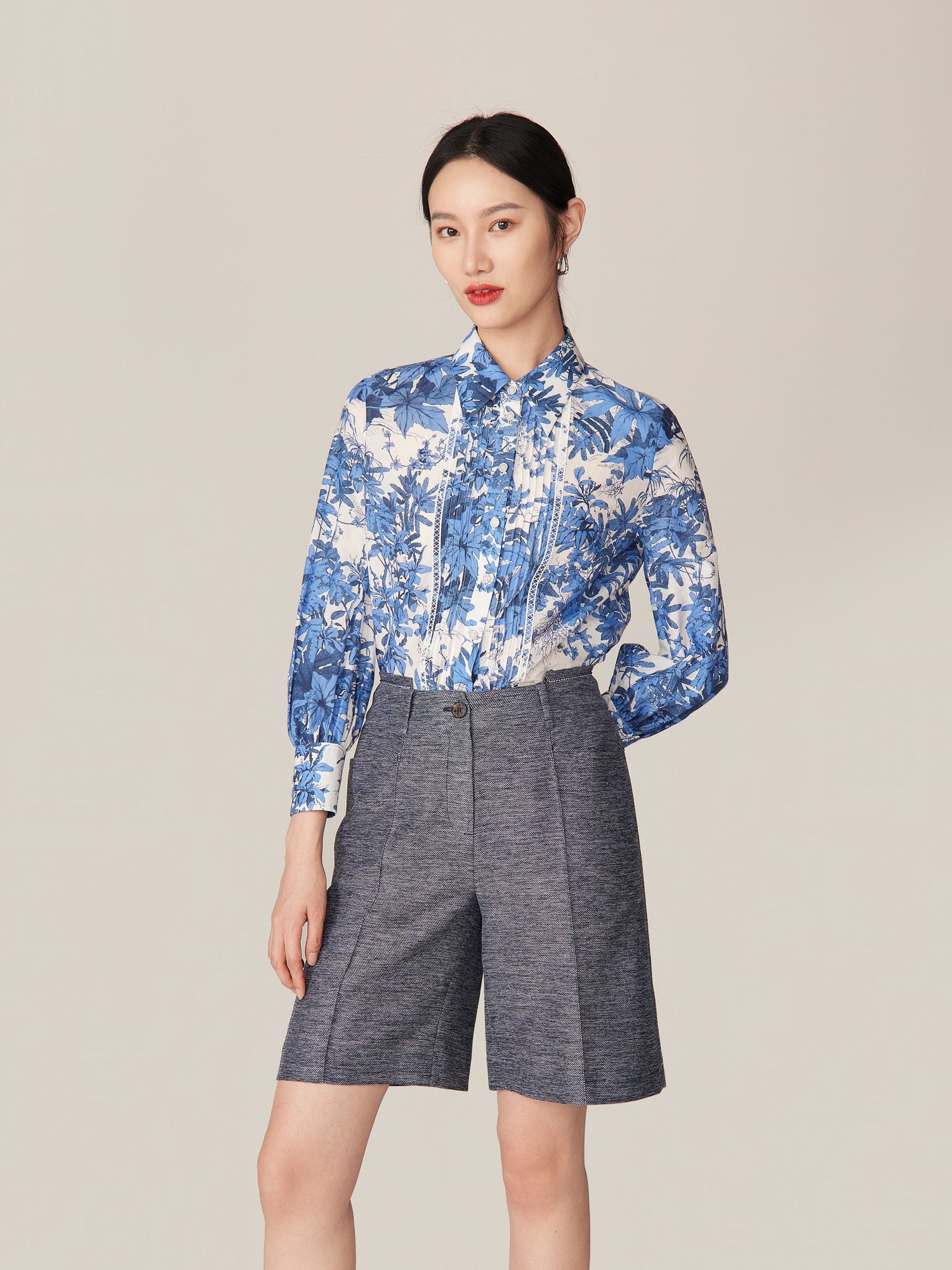 Printed Shirt | Blue