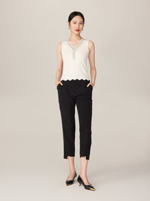 Classic Straight Leg Pant | Black