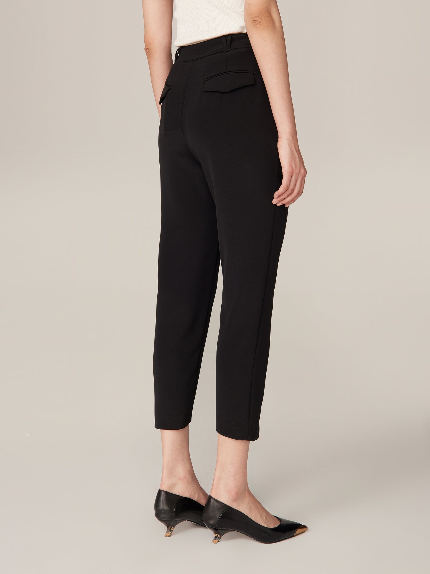 Classic Straight Leg Pant | Black