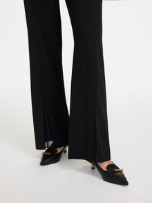 Slightly Booted Trouser | Black