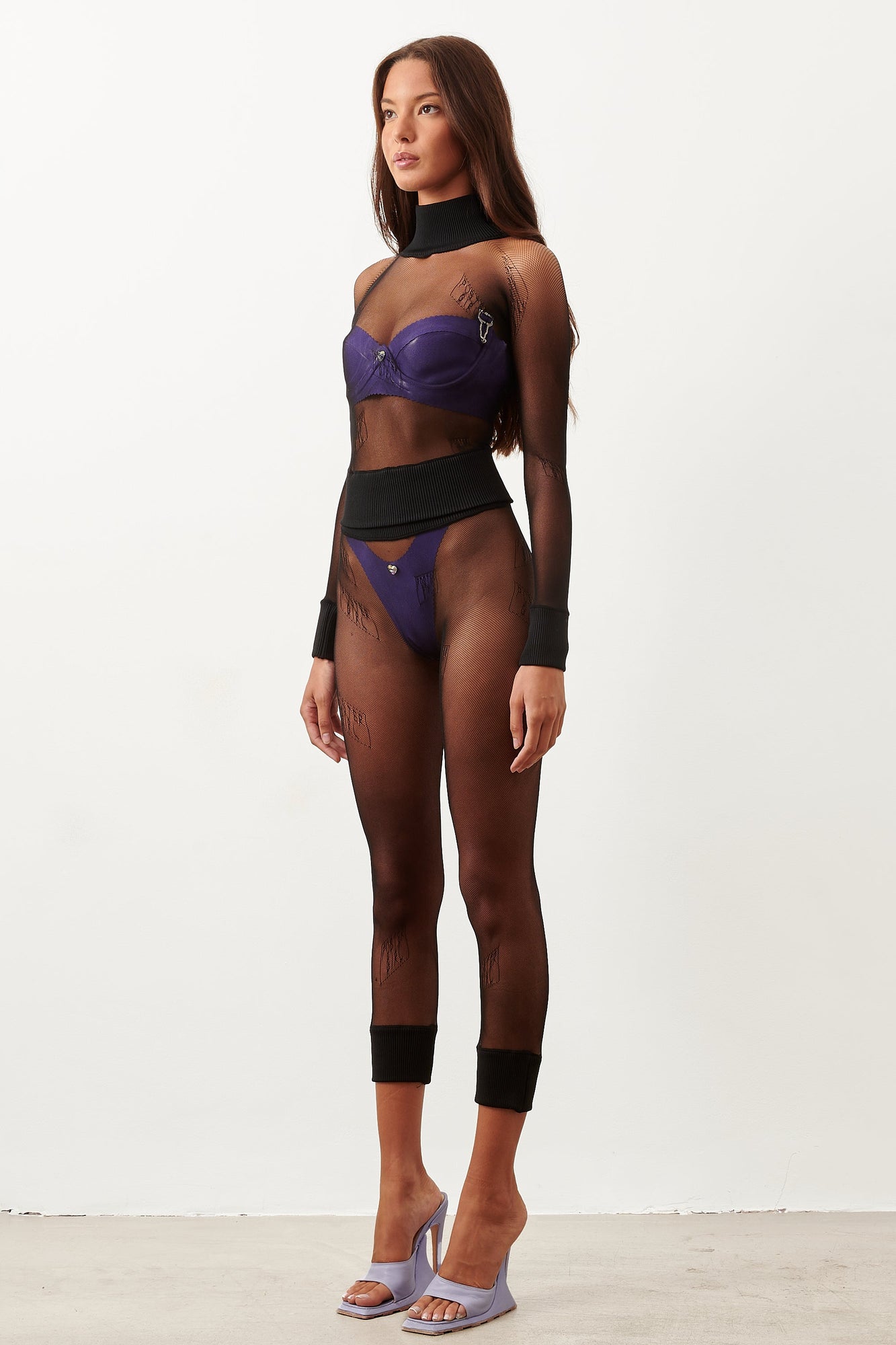 Ahoy Crop Top | Black