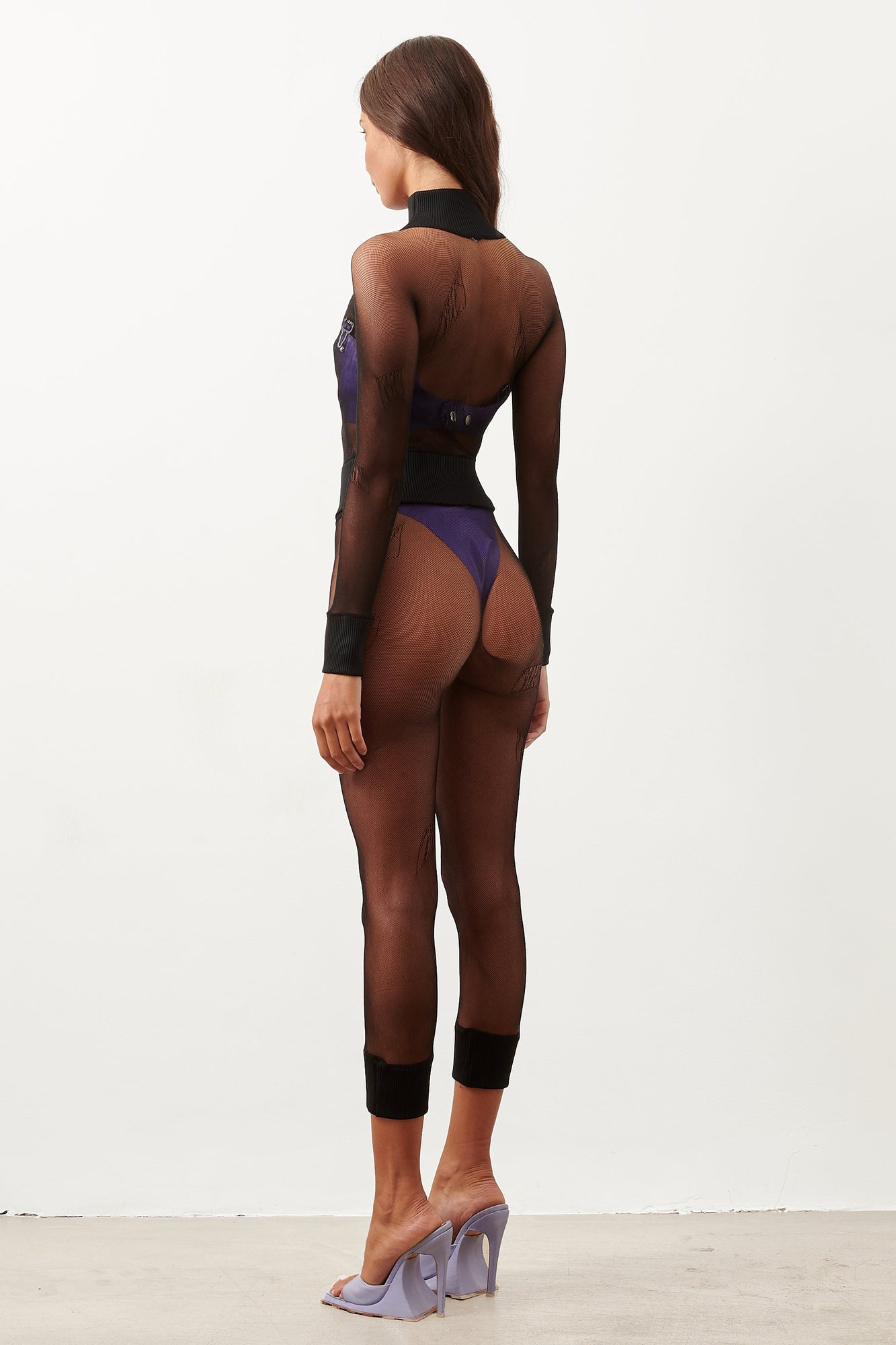 Ahoy Crop Top | Black