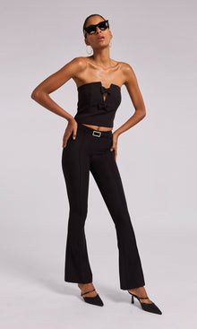 Giselle Bow Bustier | Black