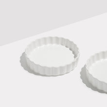 Set of 2 | Wave Bowls | White