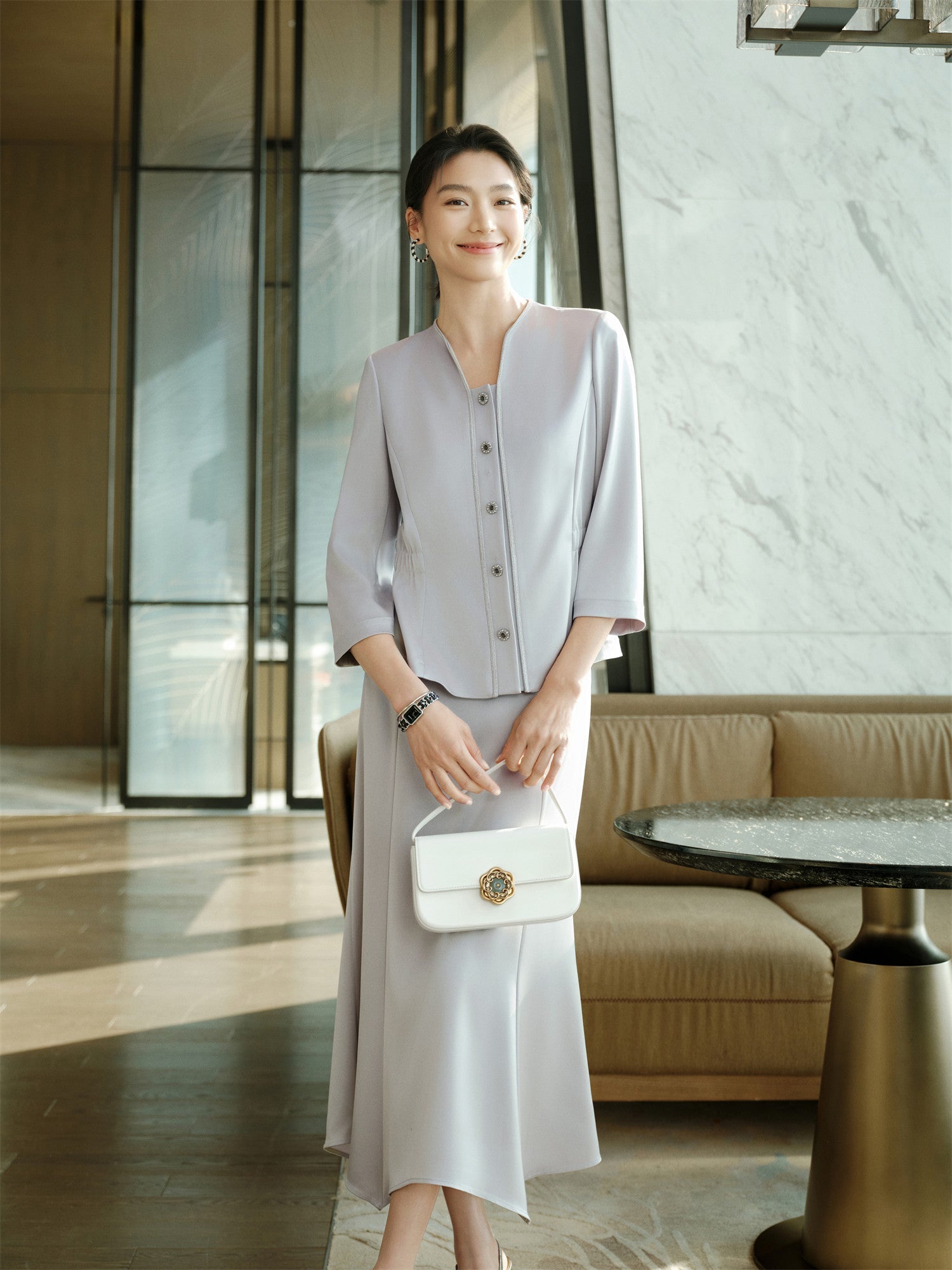 Formal Suit Jacket | Grey