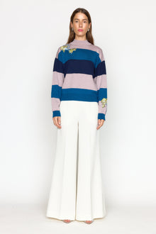 Bianca Sweater | Blue Stripe