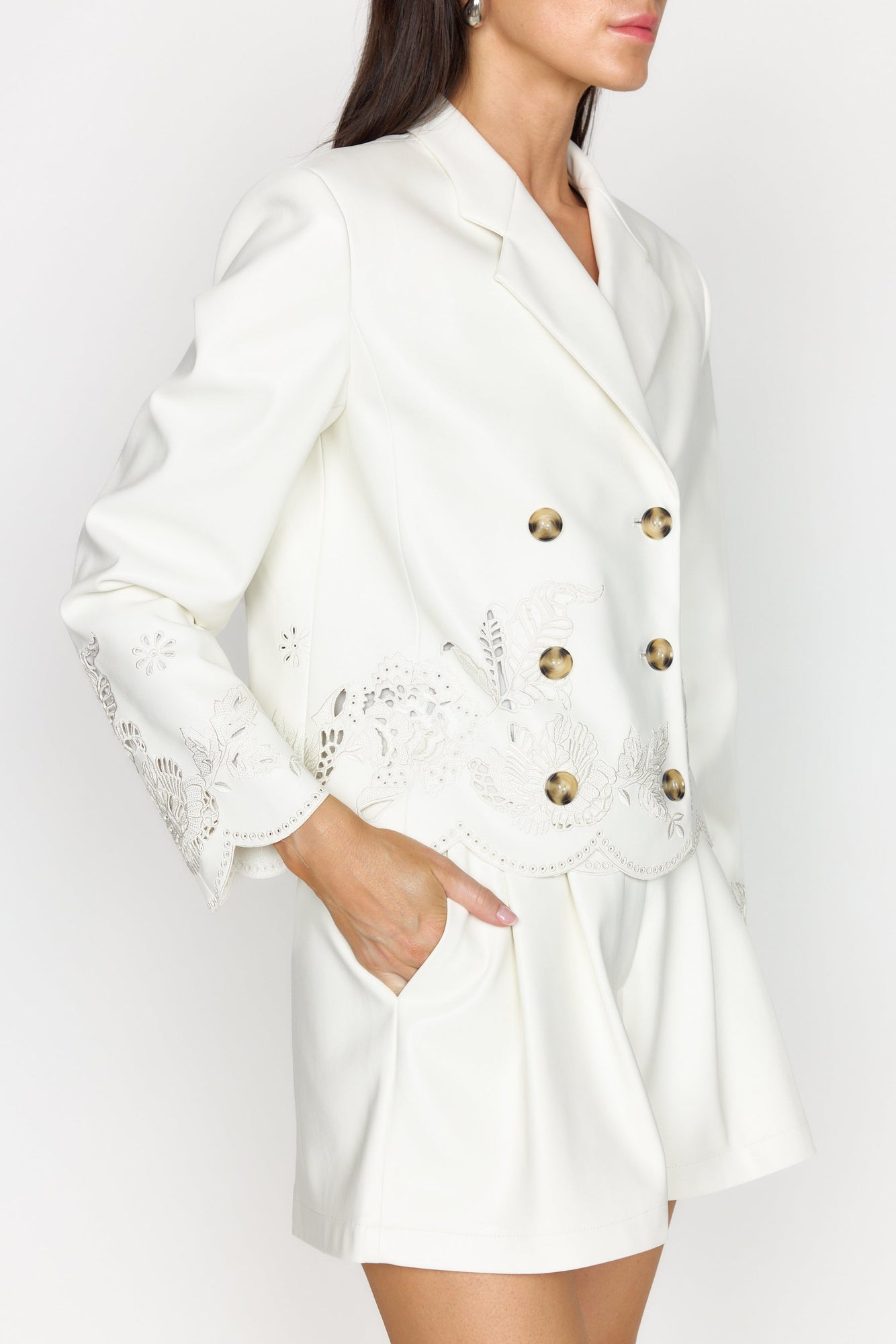 Indigo Short | White