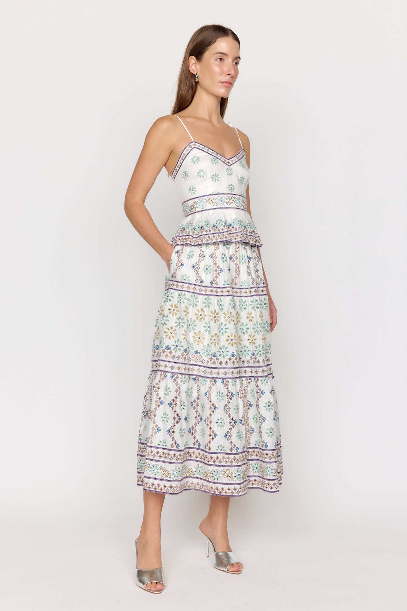 Kara Dress | Capri Ivory