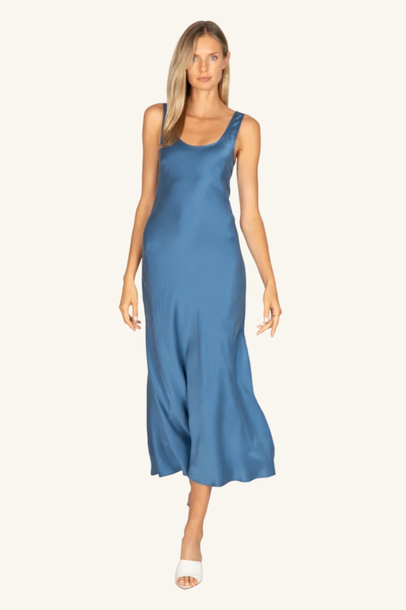Phillipa Maxi Tank Dress | French Blue