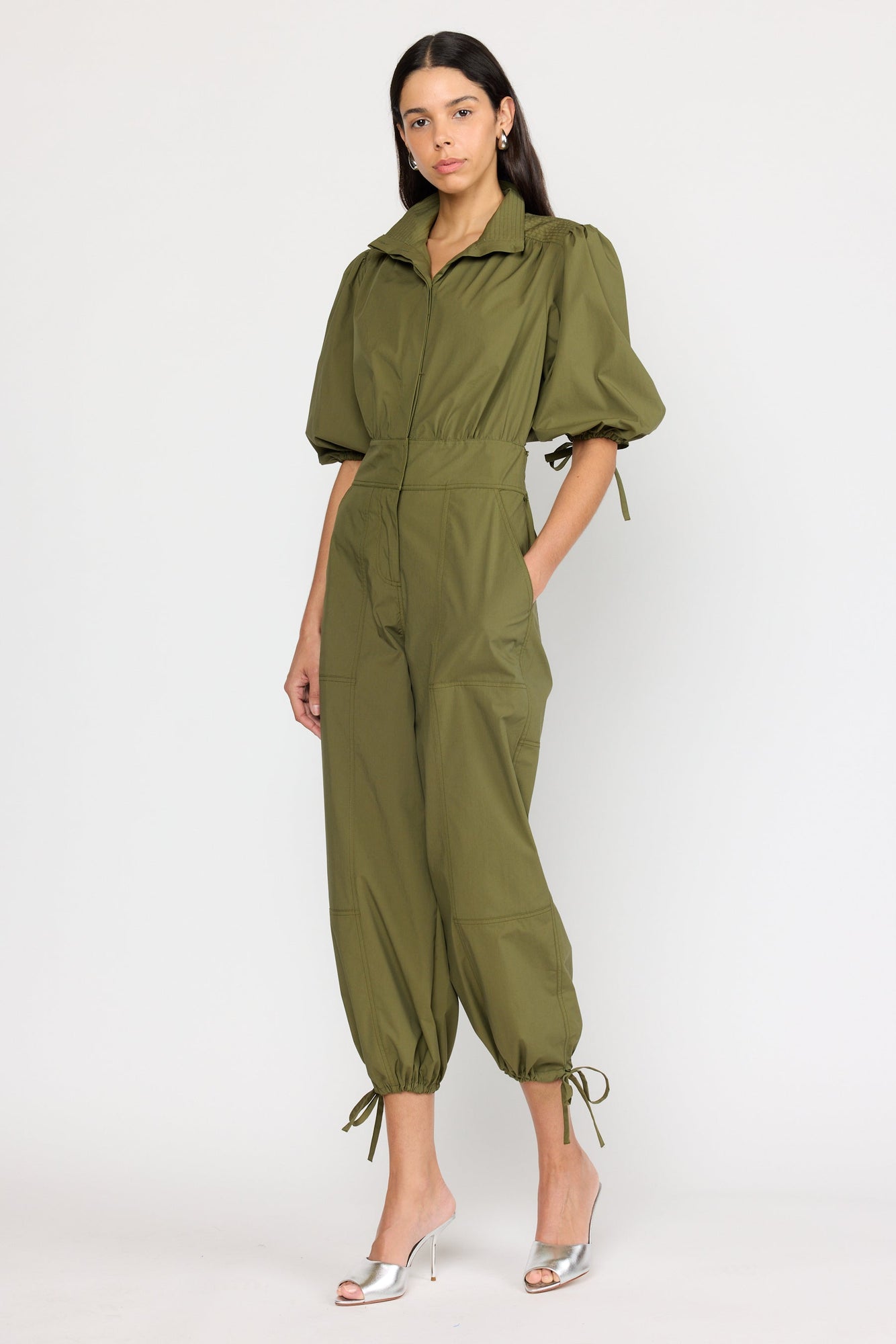 Birdie Jumpsuit | Olive