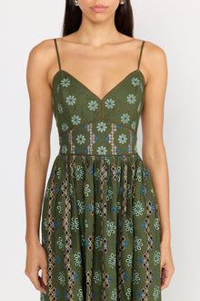 Laurel Dress | Capri Olive
