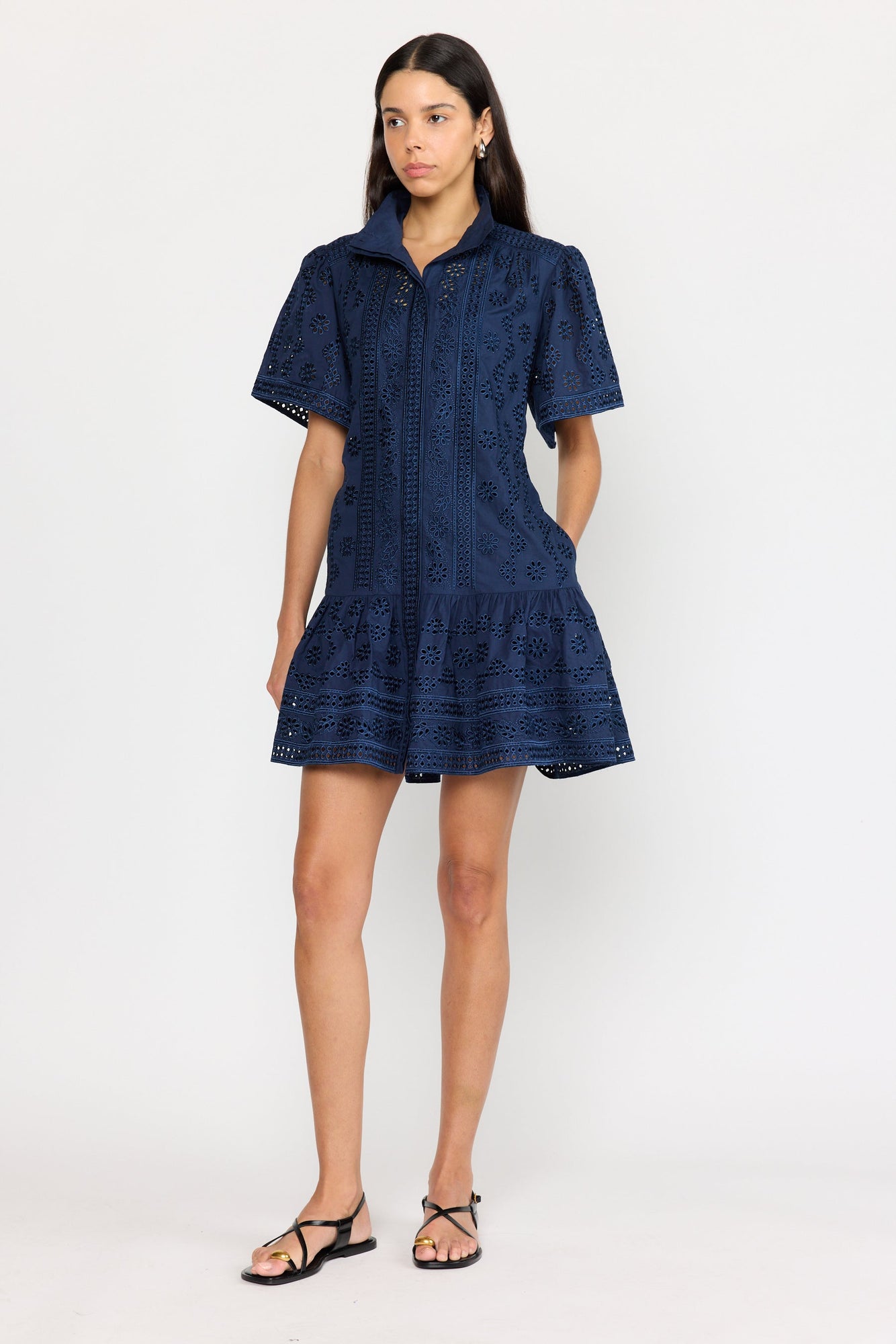 Drew Dress | Navy