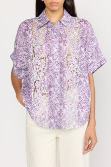 Lilian top | Amethyst Scroll