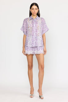 Lilian top | Amethyst Scroll