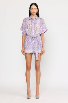 Sawyer Short | Amethyst Scroll