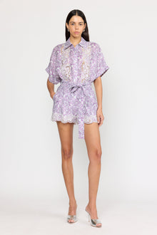 Sawyer Short | Amethyst Scroll