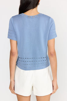 Clio Top | Dusty Blue