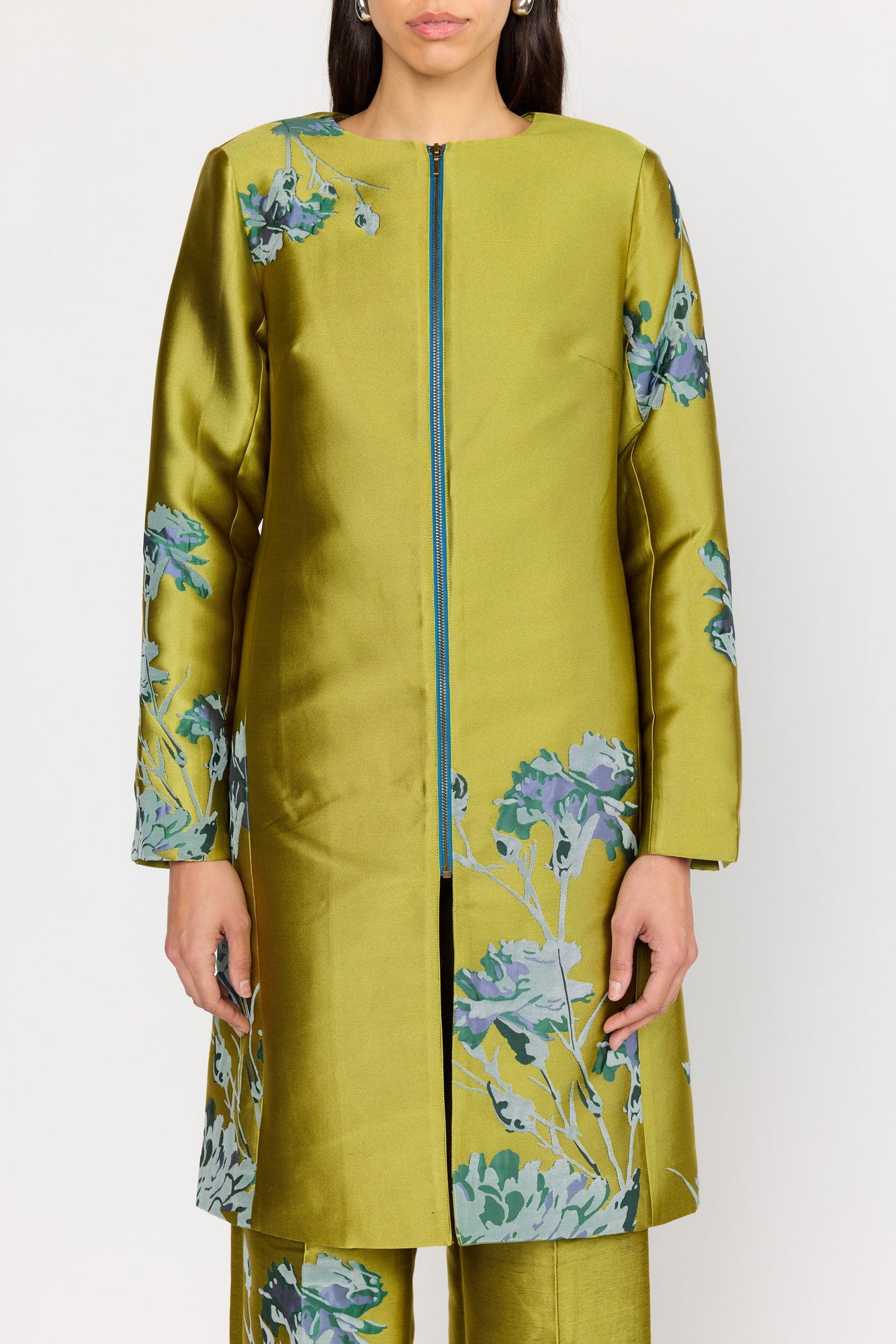 Porter Coat | Citron Orchid