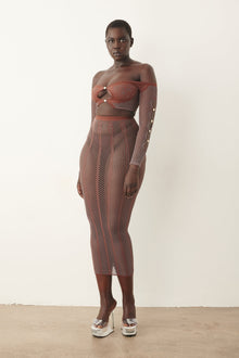 Womens | Coolidge Top | Old Money Brown