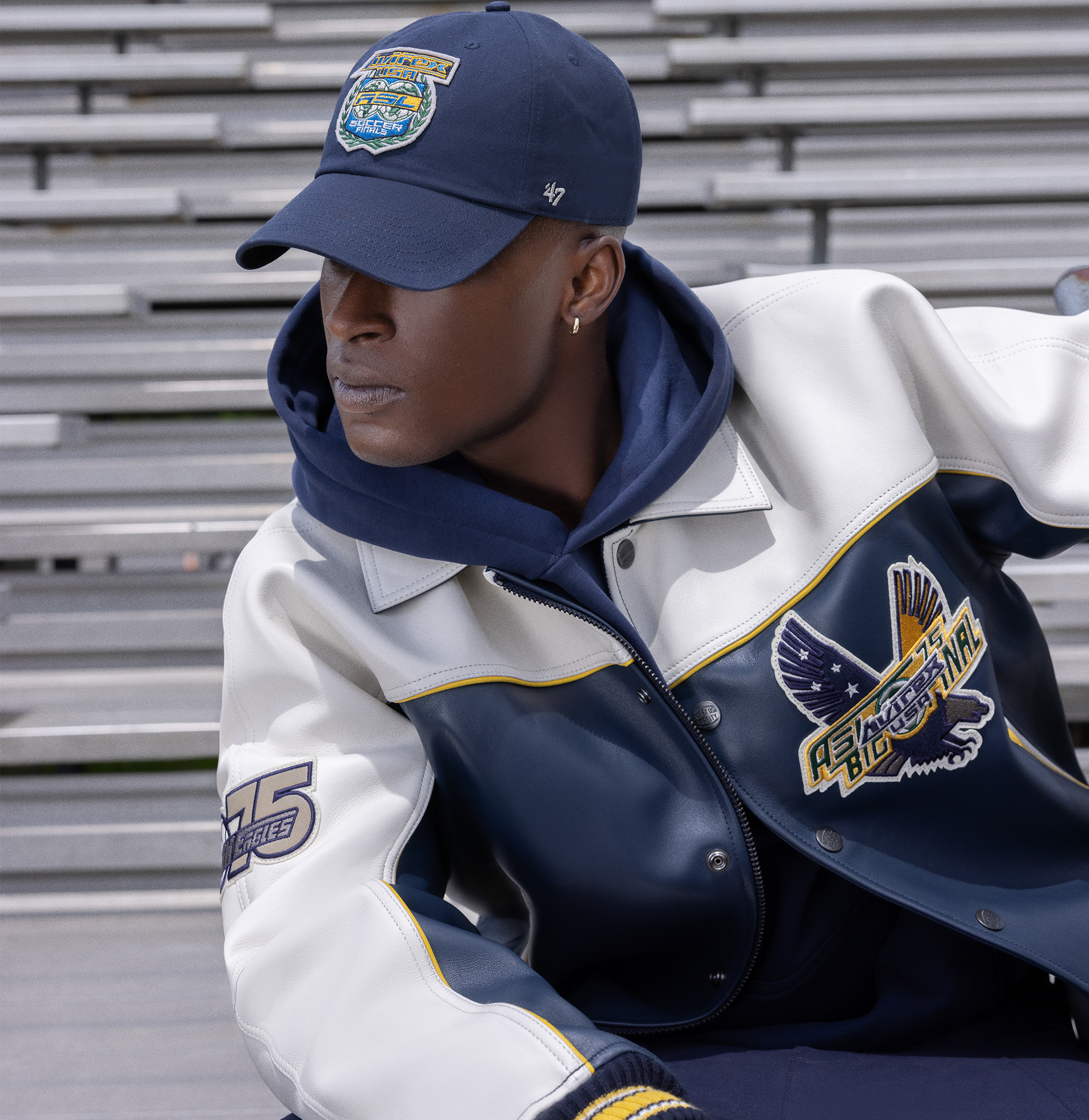 Soccer League Hoodie | Navy Blue