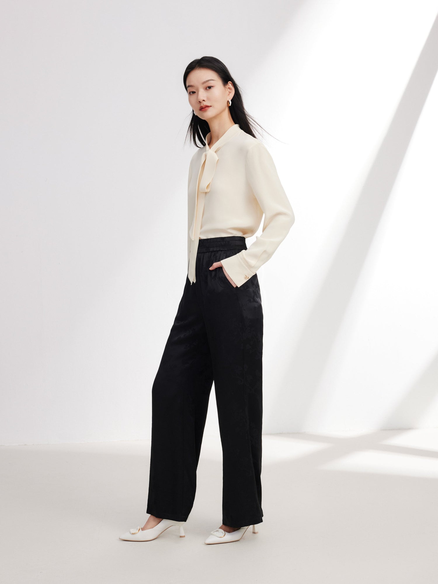 Straight Leg Pant | Black