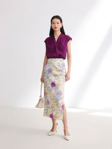 Sleeveless Top | Purple