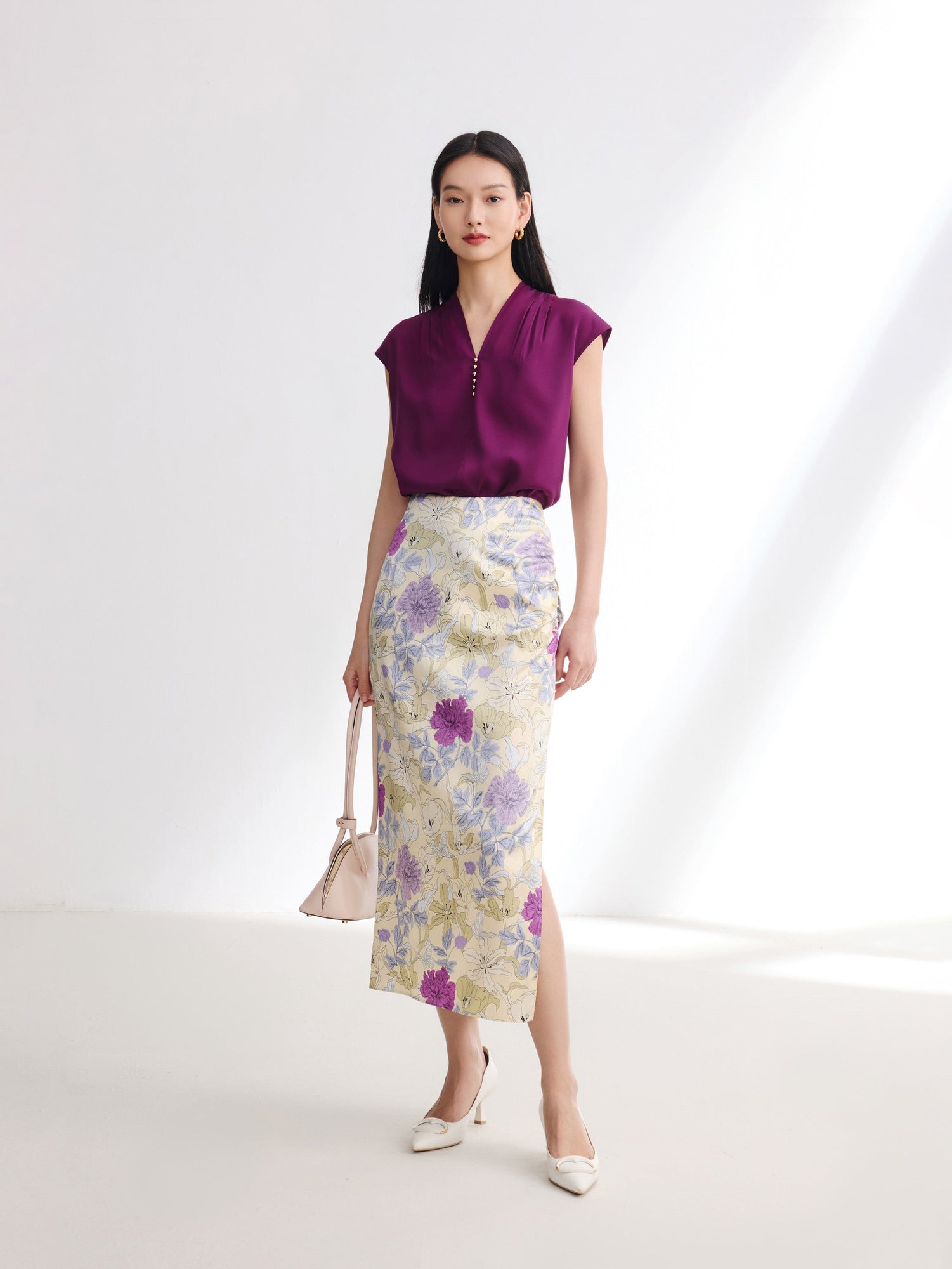 Sleeveless Top | Purple