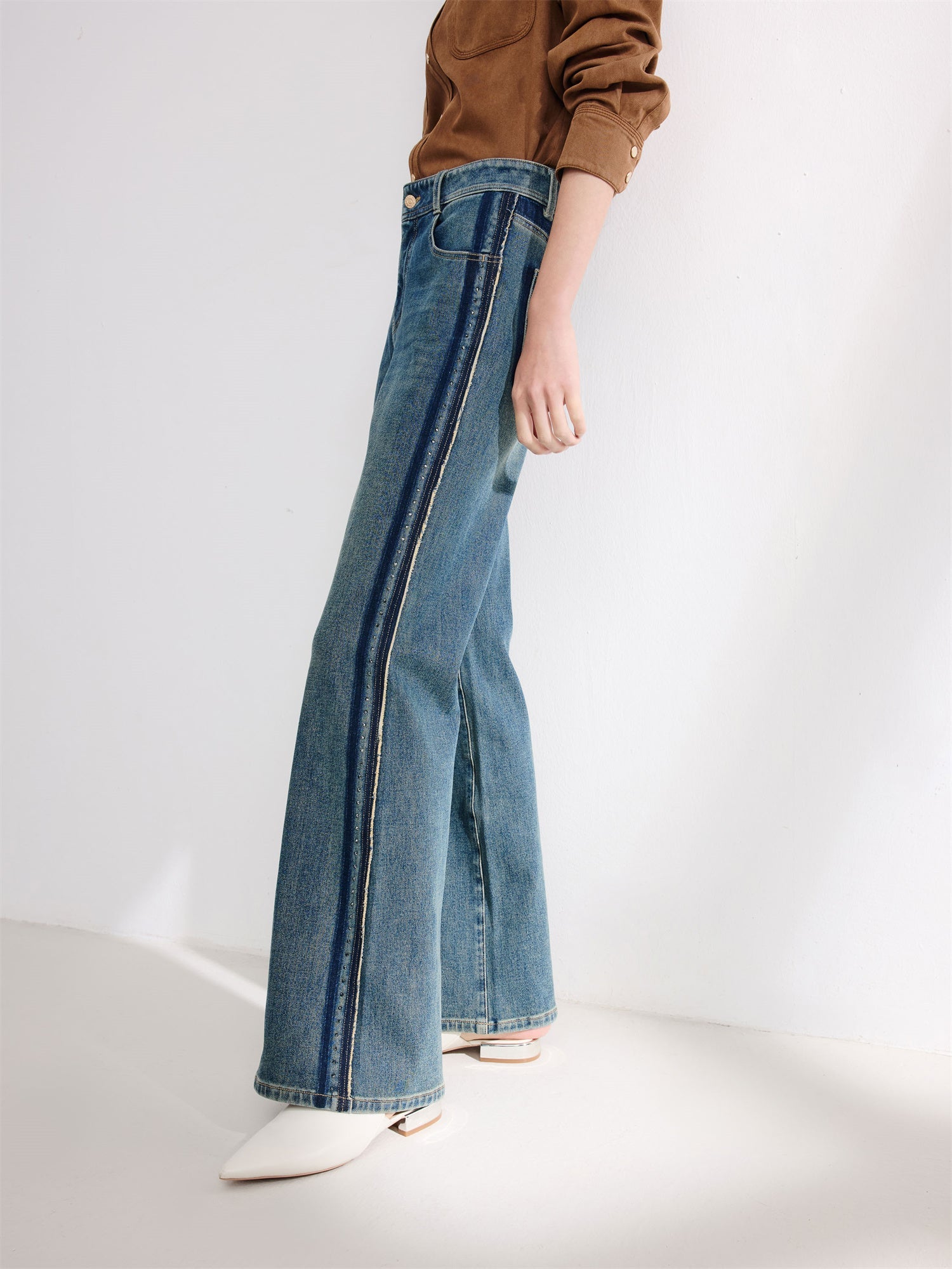 Four-Way Stretch Jeans | Blue