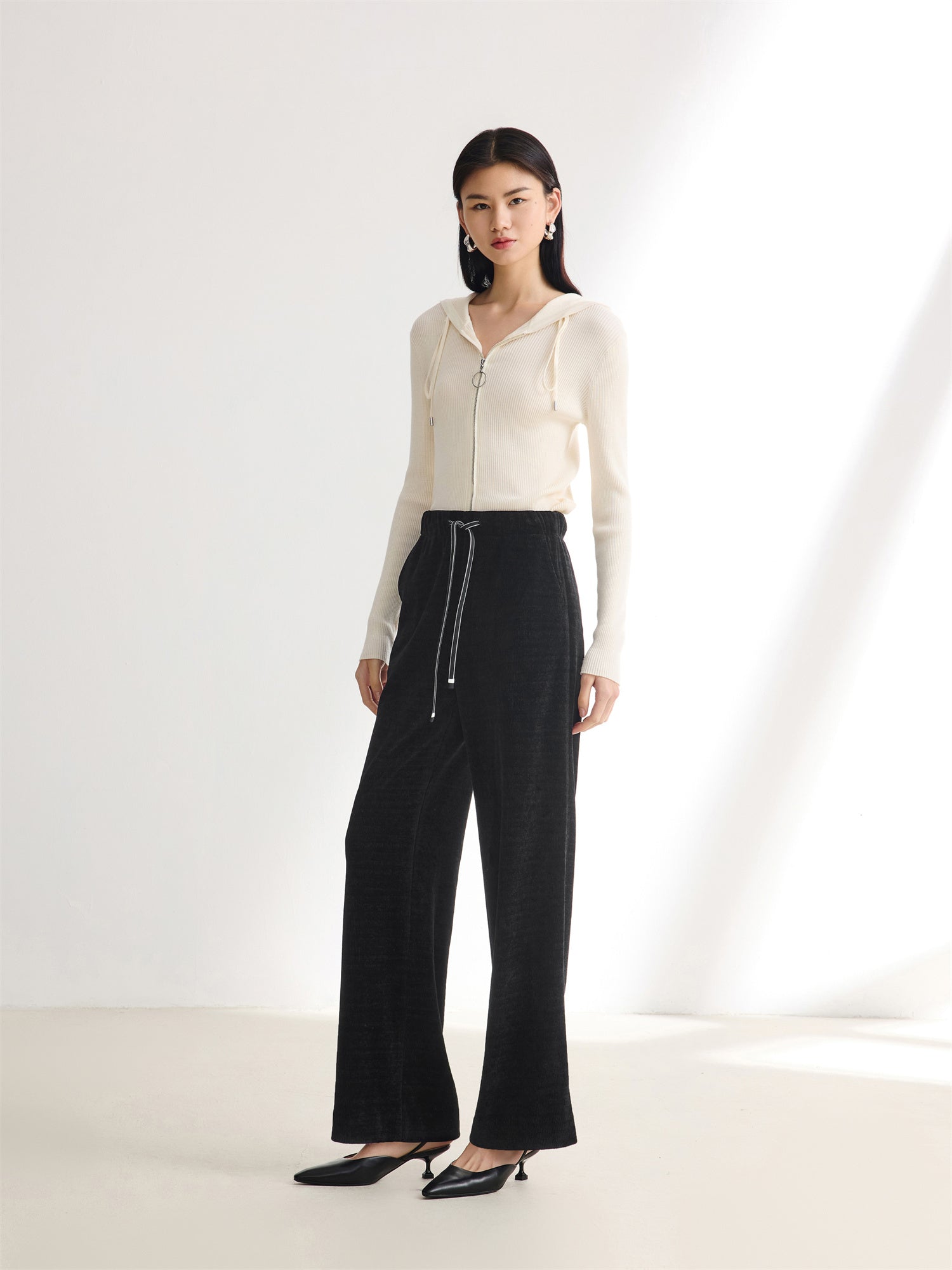 Lazy and Comfortable Leisure Pants | Black