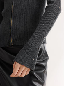 Fitted Top | Dark Grey