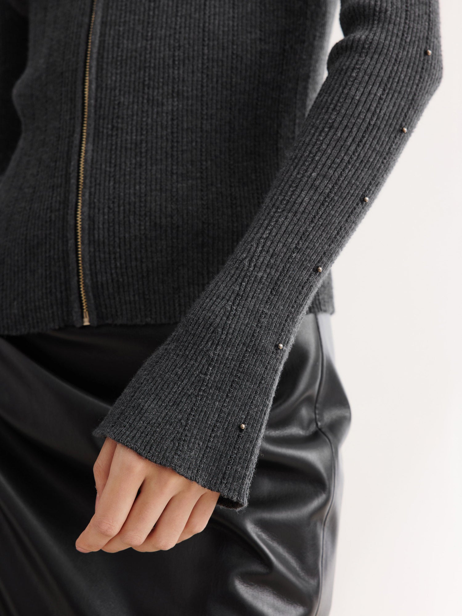 Fitted Top | Dark Grey